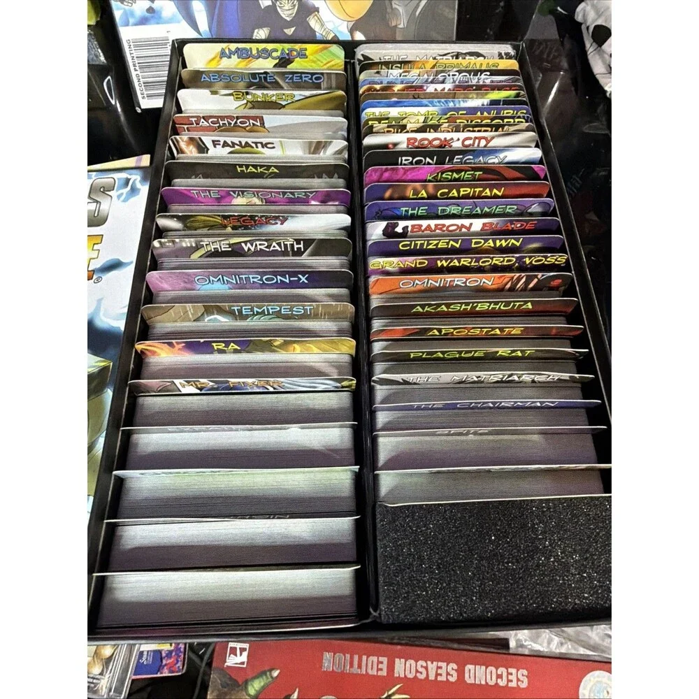 Sentinels Multiverse Enhanced Edition Card Game HUGE Expansion Lot Rook City
